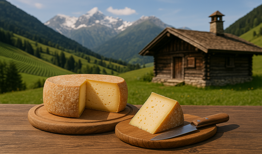 Almkäse in der Gastronomie – traditioneller Käse aus dem Alpenraum
