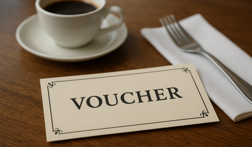 Voucher in Hotellerie und Gastronomie – Gutschein für Hotel- und Gastronomieleistungen