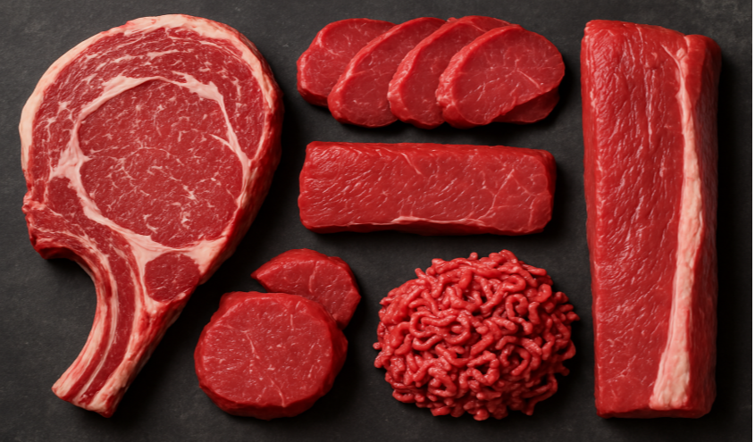 Rindfleisch in der Gastronomie – verschiedene Zuschnitte und Verwendung