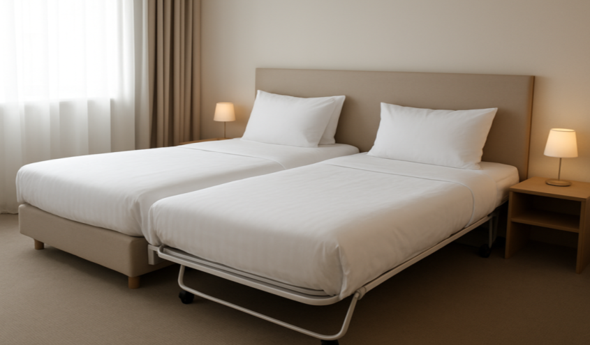 Zustellbett in Hotellerie und Gastronomie – zusätzliche Schlafmöglichkeit für Gäste
